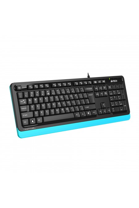Клавиатура A4Tech Fstyler FKS10 (черный/синий) 1