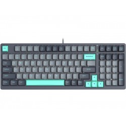 Клавиатура A4Tech Fstyler FS300 (PANDA ROCK) (черный/серый)