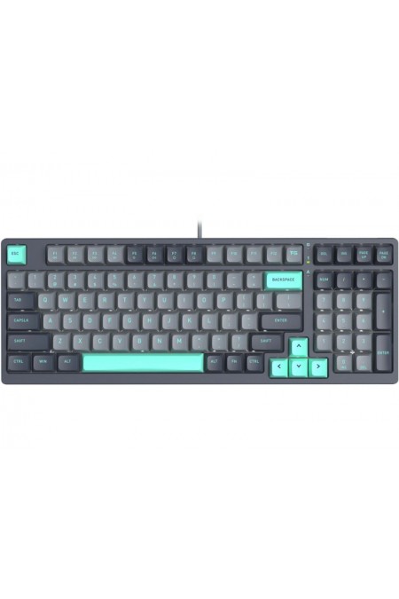 Клавиатура A4Tech Fstyler FS300 (PANDA ROCK) (черный/серый) 