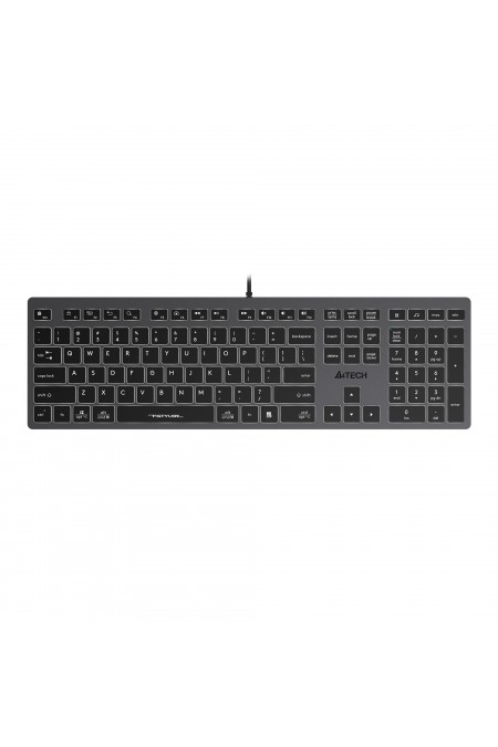 Клавиатура A4Tech Fstyler FX60 (серый/белый) 