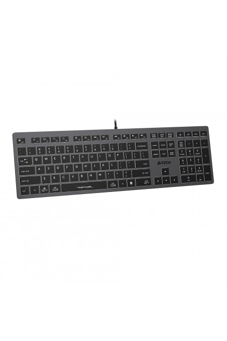 Клавиатура A4Tech Fstyler FX60 (серый/белый) 1