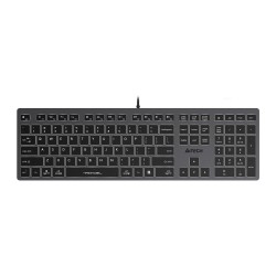 Клавиатура A4Tech Fstyler FX60H (серый)