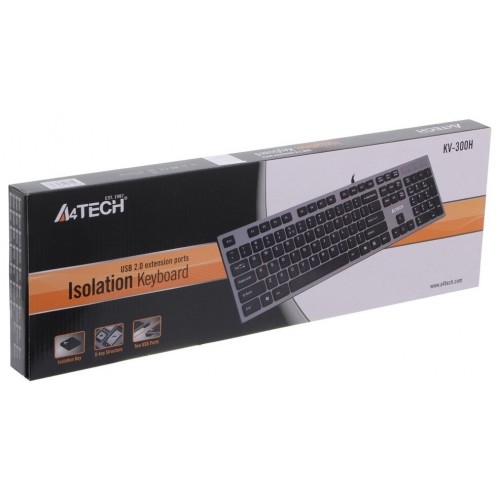 Клавиатура A4Tech KV-300H (серый) 4