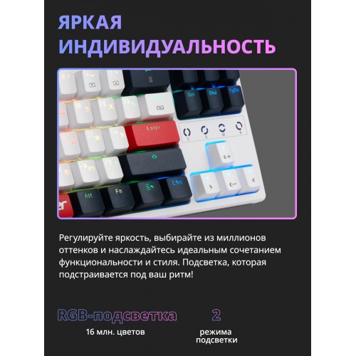 Клавиатура Acer OKR302 (белый) 4