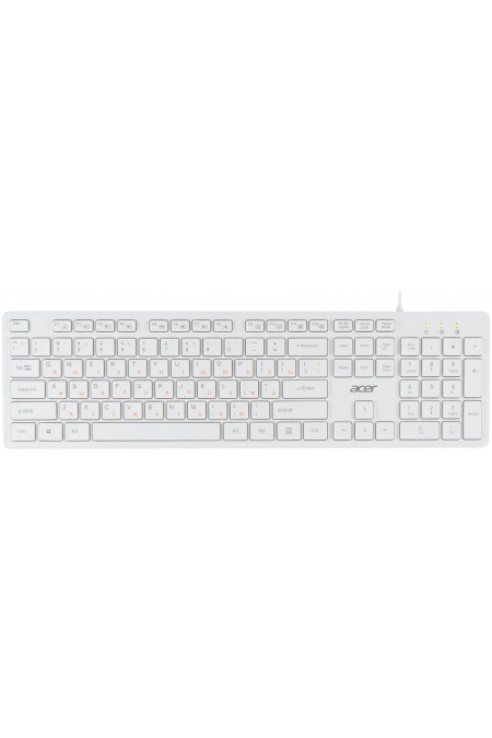 Клавиатура Acer OKW123 (белый) 