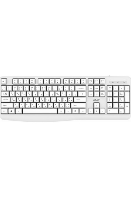 Клавиатура Acer OKW301 (белый) 