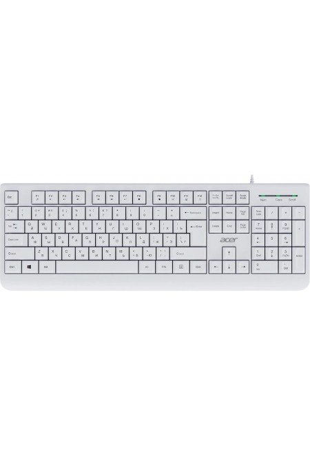 Клавиатура Acer OKW400 (белый) 