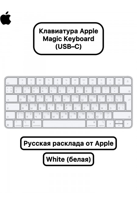 Клавиатура беспроводная Apple Magic Keyboard USB-C (MXCL3) 