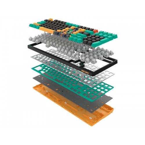 Клавиатура Bloody AT98 Renegade (черный/зеленый) 2