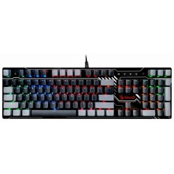 Клавиатура Bloody B808N (черный/серый)