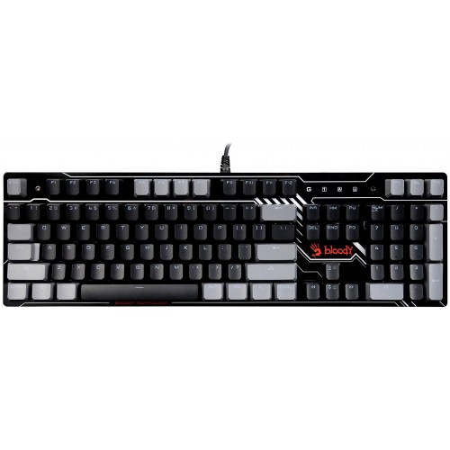 Клавиатура Bloody B808N (черный/серый) 1