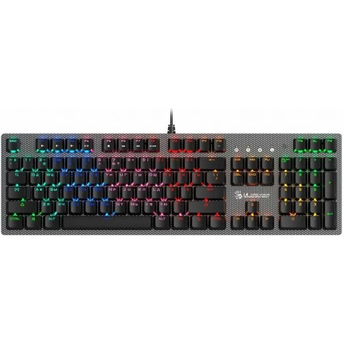 Клавиатура Bloody B810R (серый/черный) 