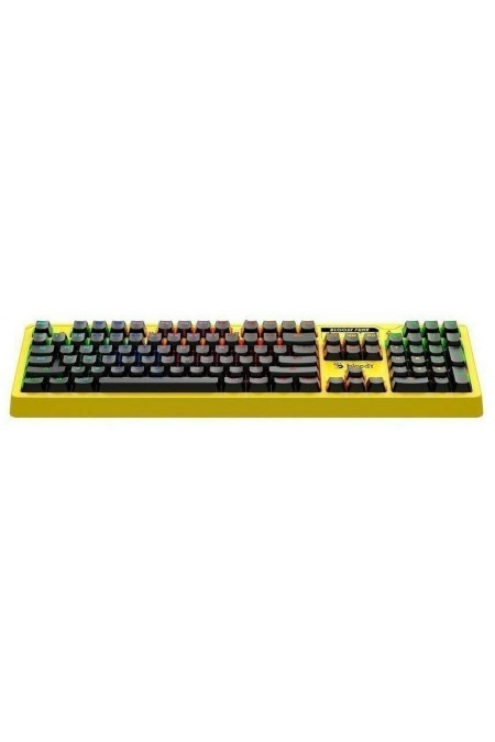 Клавиатура Bloody B810RC (желтый/черный) 