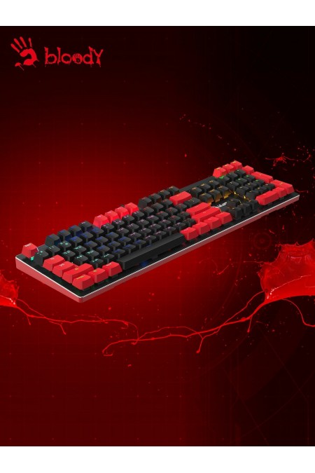 Клавиатура Bloody B820N (черный/красный) 9