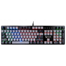 Клавиатура Bloody B828N (черный/серый)