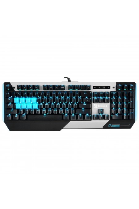 Клавиатура Bloody B865 Ice Blue (синий/черный) 