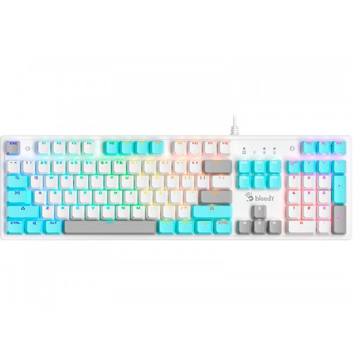 Клавиатура Bloody S510N (белый) 
