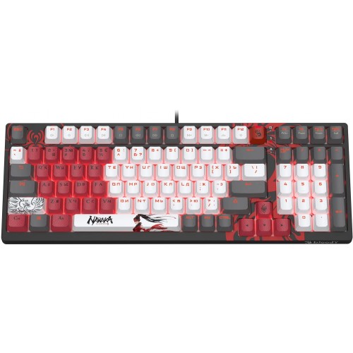 Клавиатура Bloody S98 Naraka BLMS Plus (черный/красный) 