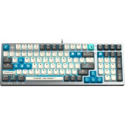 Клавиатура Bloody S98 Pixels Blue (серый/бежевый)