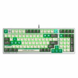 Клавиатура Bloody S98 Pixels Green (белый/зеленый)