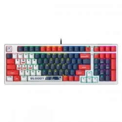 Клавиатура Bloody S98 (Sports Navy) (синий/белый)