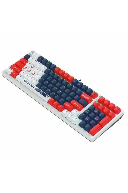 Клавиатура Bloody S98 (Sports Navy) (синий/белый) 3