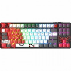Клавиатура Bloody WS87 Naraka (черный/красный)