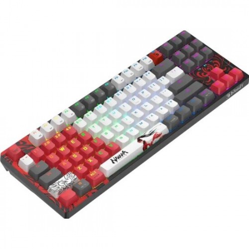 Клавиатура Bloody WS87 Naraka (черный/красный) 1