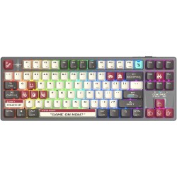 Клавиатура Bloody WS87 (серый/красный)