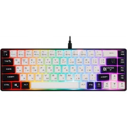 Клавиатура Defender Aris GK-349 RU (45349) (белый/черный)