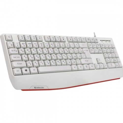 Клавиатура Defender Atom HB-546 RU (белый) 1