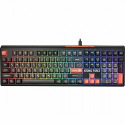 Клавиатура Defender Atomic Force GK-005 RU (45005) (черный/серый)