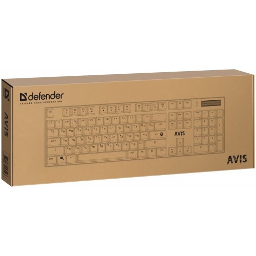 Клавиатура Defender Avis GK-312 RU (45312) (черный) 5