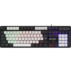 Клавиатура Defender Dark Knight GK-077 (белый/черный)