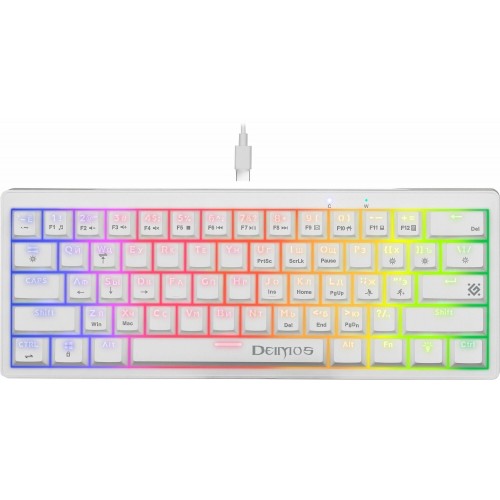 Клавиатура Defender Deimos GK-303 (белый) 3