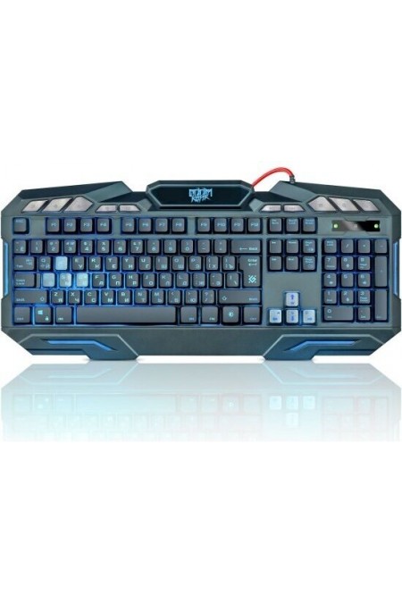 Клавиатура Defender Doom Keeper GK-100DL (черный) 