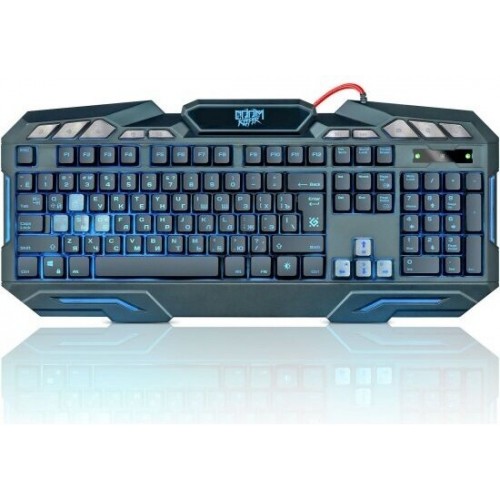 Клавиатура Defender Doom Keeper GK-100DL (черный) 