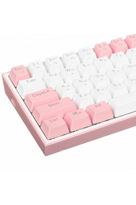 Клавиатура DEFENDER FIZZ (70672) (розовый/белый) 6