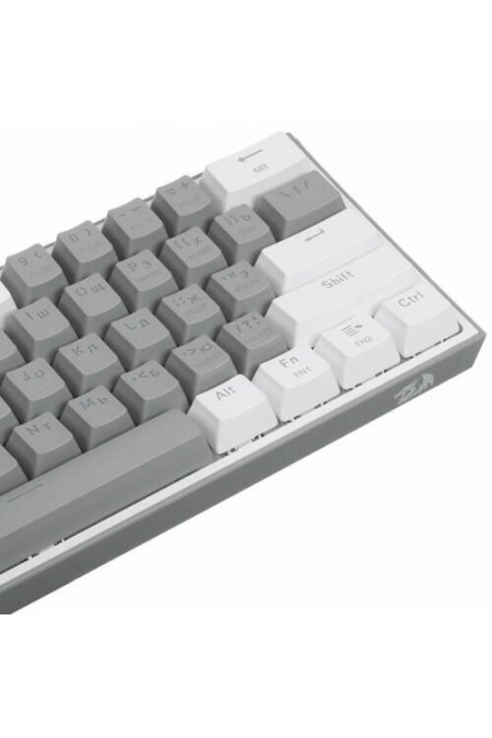 Клавиатура DEFENDER FIZZ (70675) (серый/белый) 4