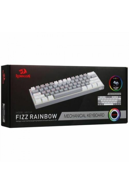 Клавиатура DEFENDER FIZZ (70675) (серый/белый) 9