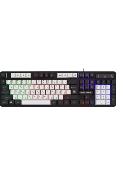Клавиатура Defender GK-077 (45078) (белый/черный) 
