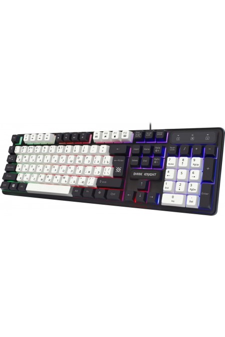 Клавиатура Defender GK-077 (45078) (белый/черный) 2