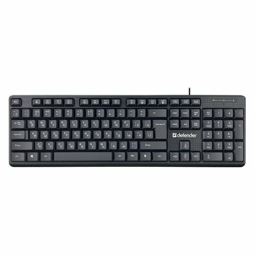 Клавиатура Defender HB-162 (черный) 