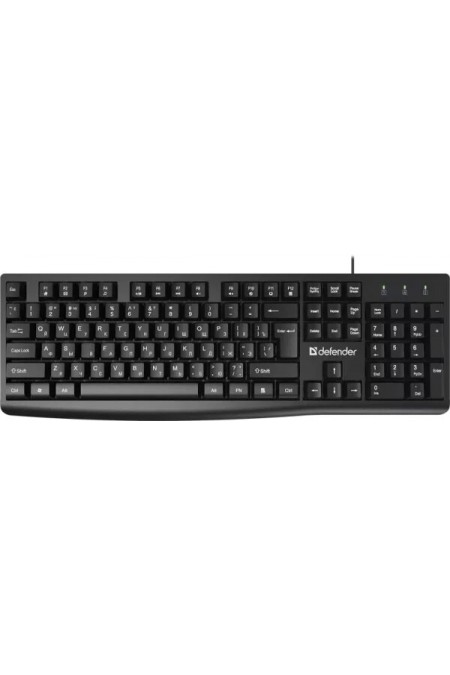 Клавиатура DEFENDER Navigator HB-138 RU (45138) (черный) 