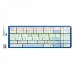 Клавиатура Defender Redragon Eva Pro (72369) (белый/синий)