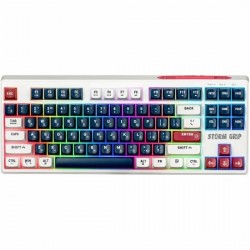 Клавиатура Defender Storm Grip GK-188 RU (45188) (белый/синий)
