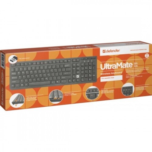 Клавиатура Defender UltraMate SM-535 RU USB (черный) 1