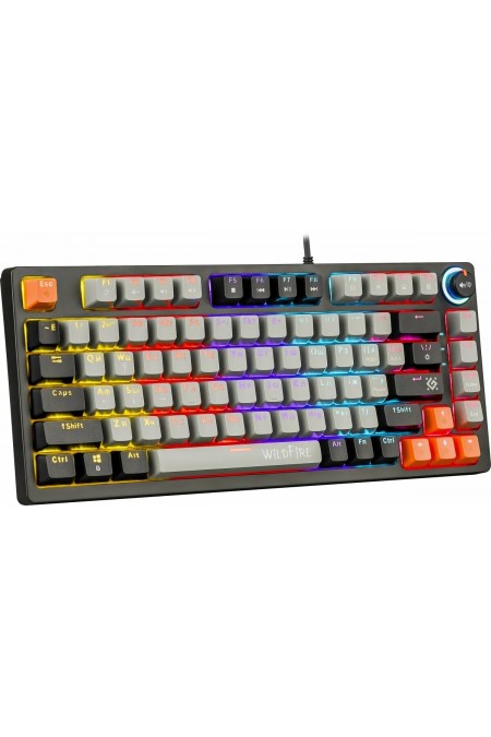 Клавиатура Defender Wildfire GK-213 RU (45214) (серый/черный) 1