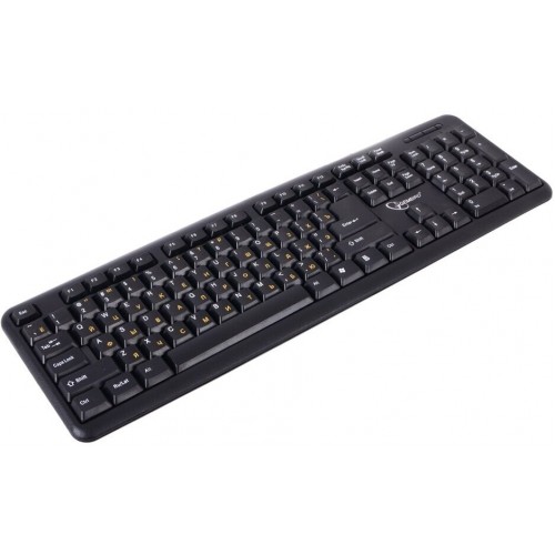 Клавиатура Gembird KB-8320U-BL USB (черный) 