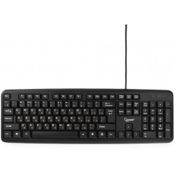 Клавиатура Gembird KB-8320UXL-BL USB (черный)